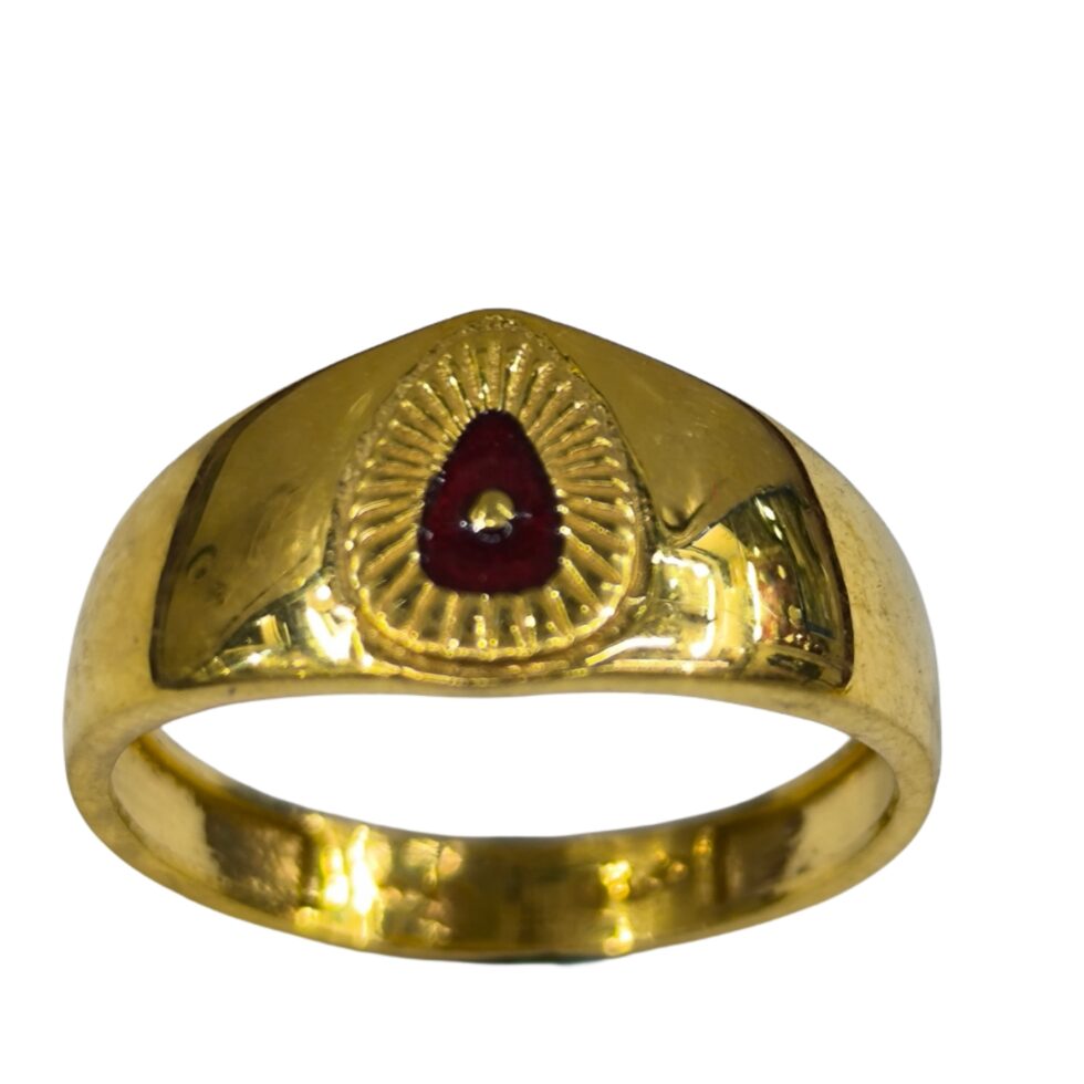 bk gold ring